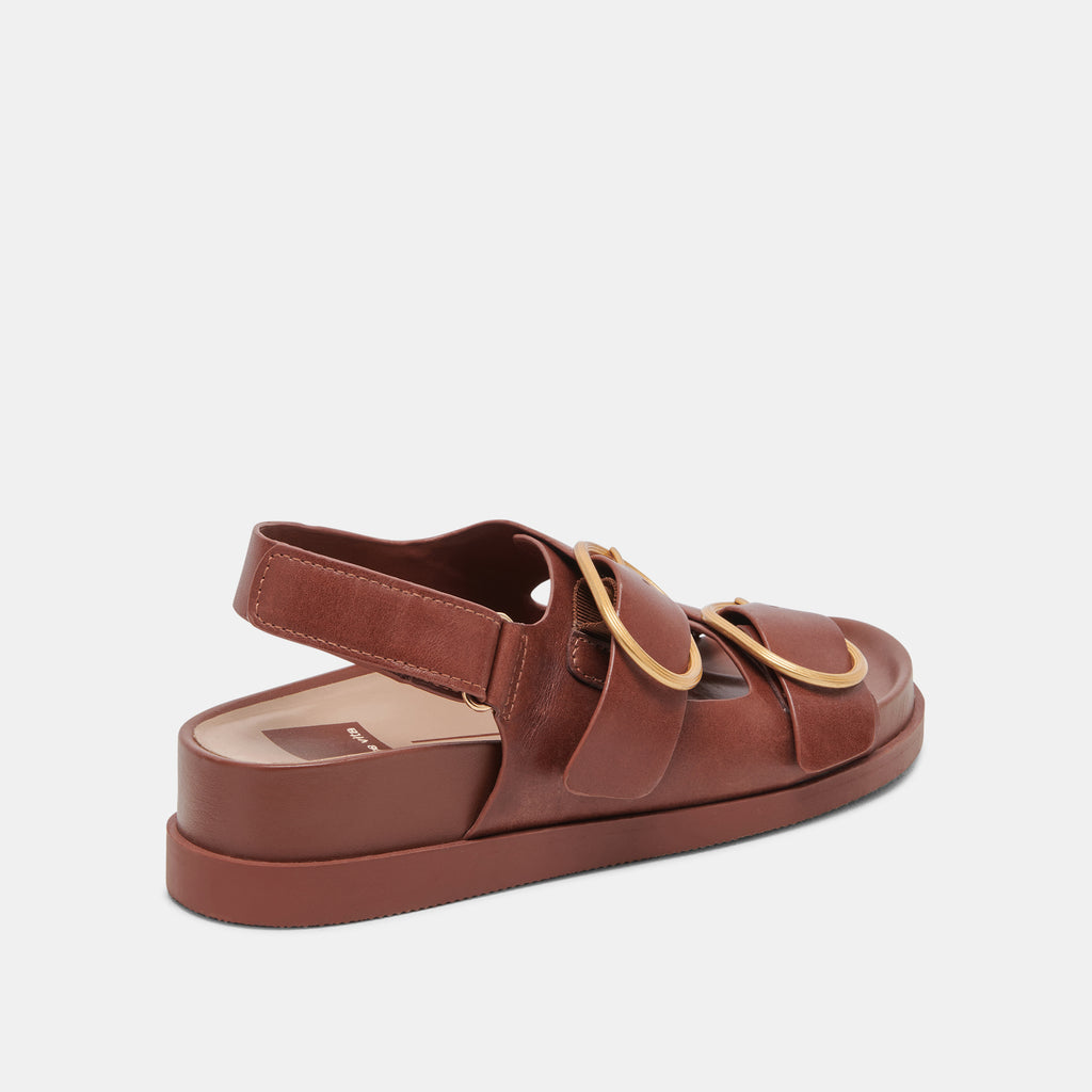 STARLA SANDALS BROWN LEATHER - image 3