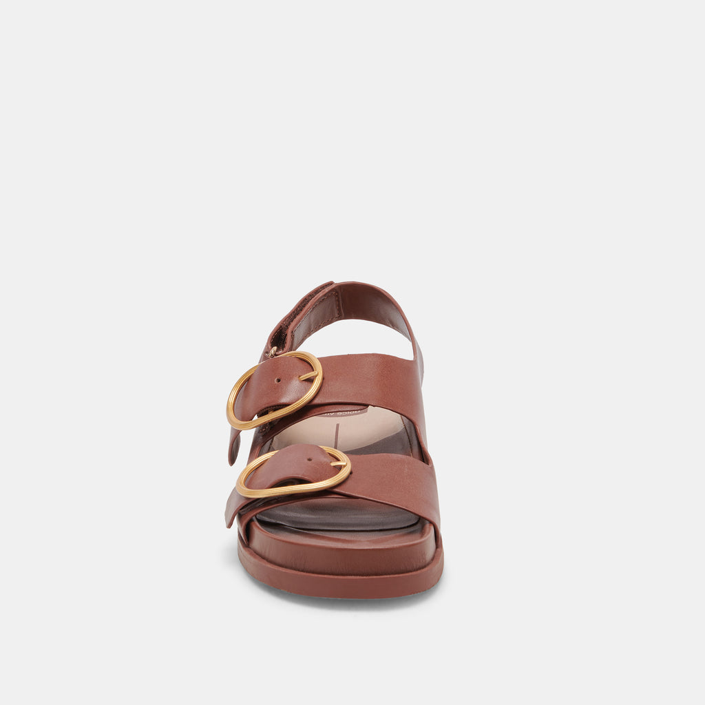 STARLA SANDALS BROWN LEATHER - image 6