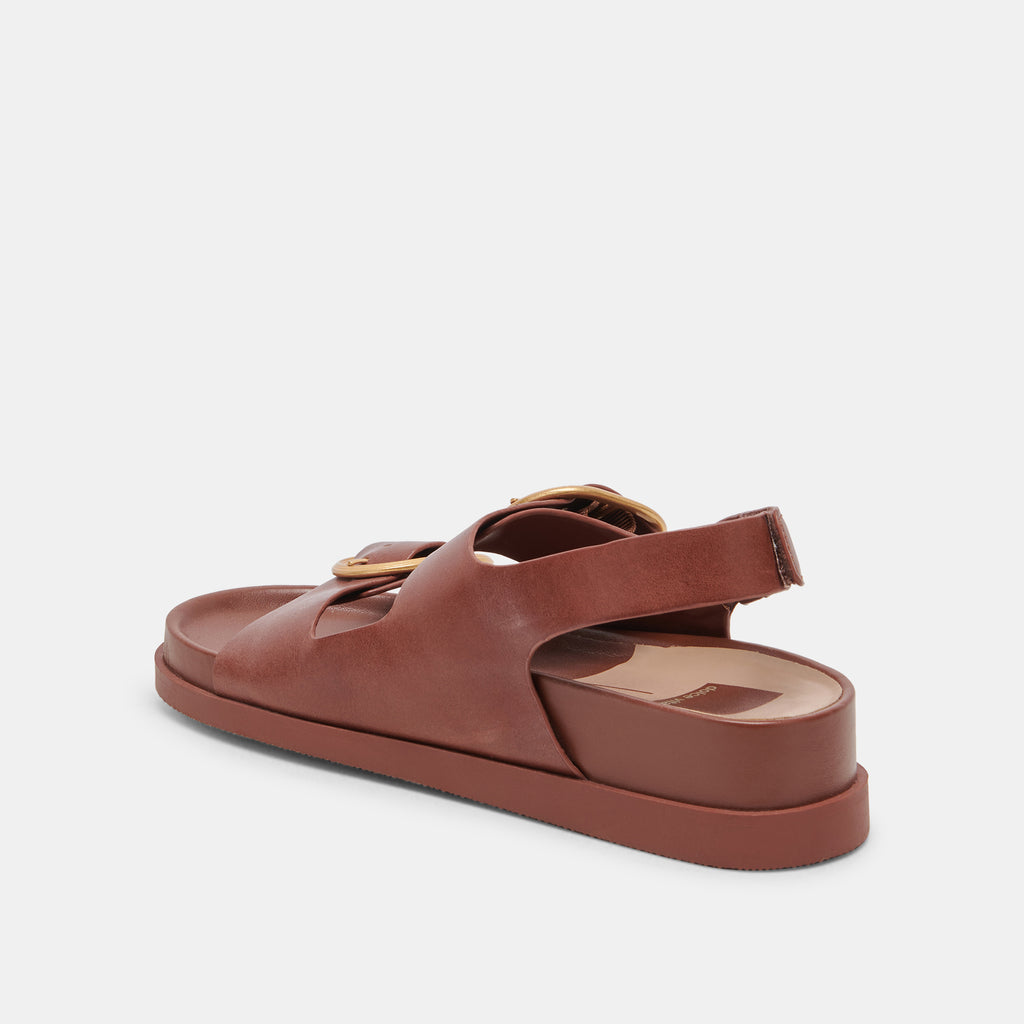 STARLA SANDALS BROWN LEATHER - image 5