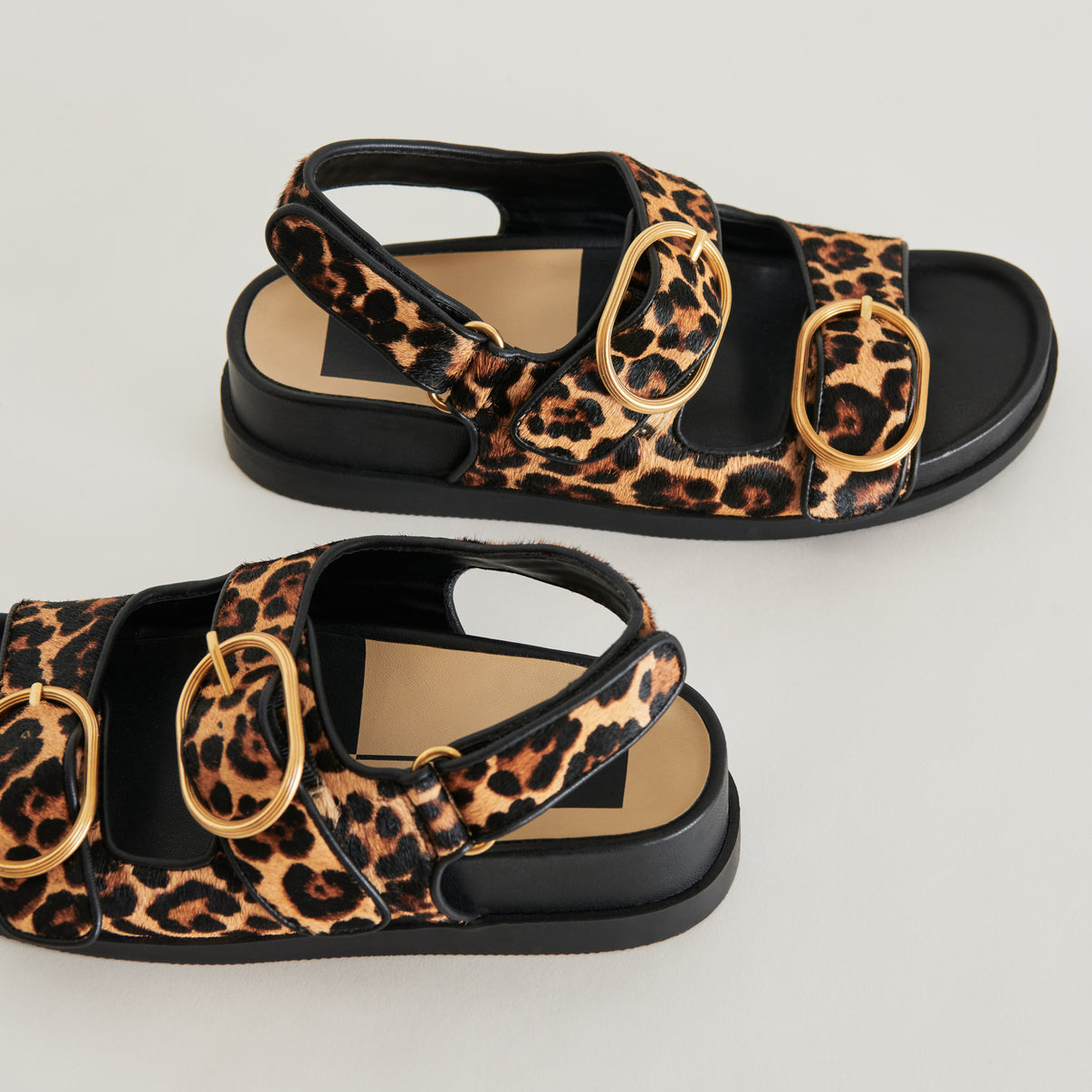 dolce vita sandals leopard