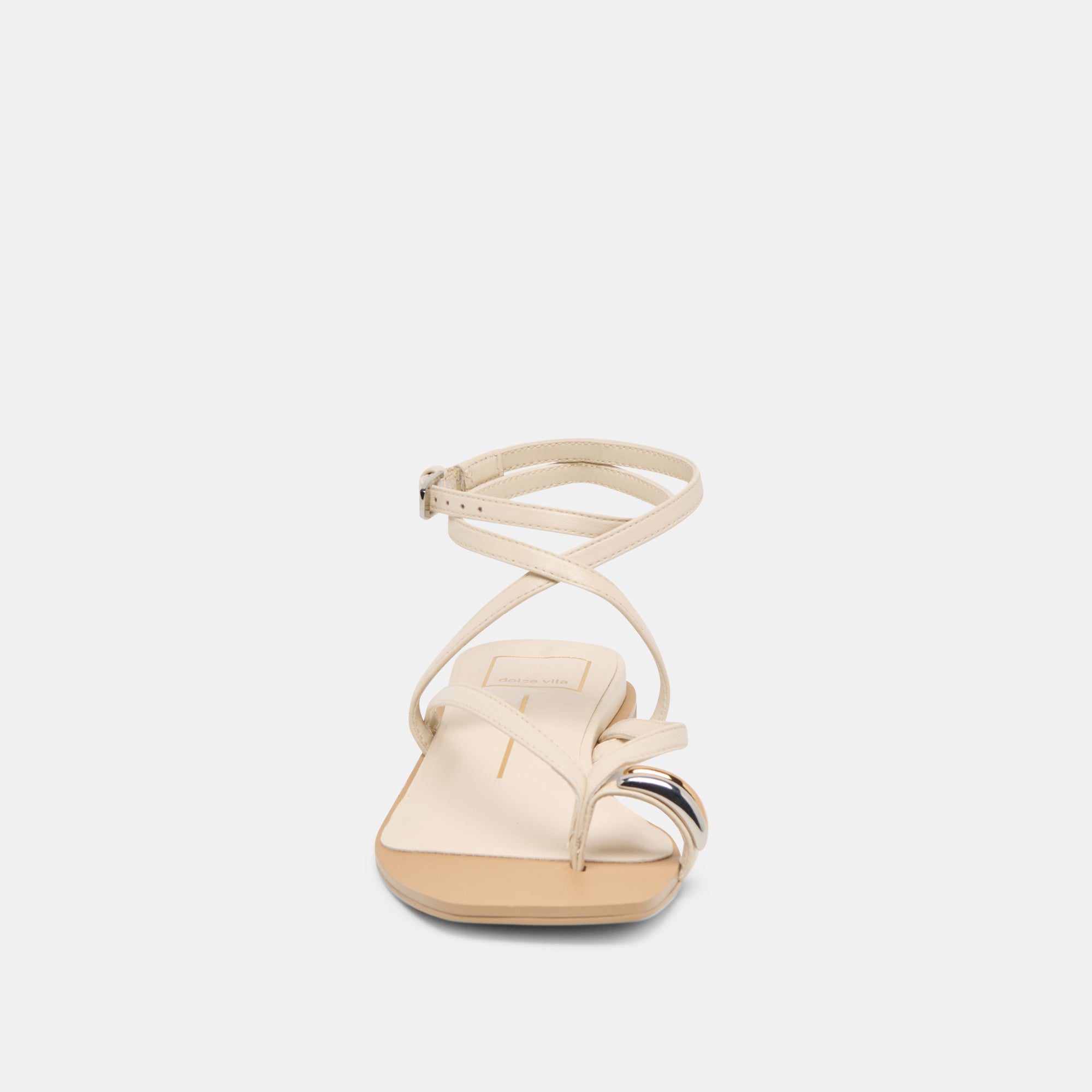 TYRICE SANDALS BONE LEATHER