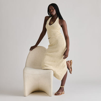 TYRICE SANDALS GOLD LEATHER