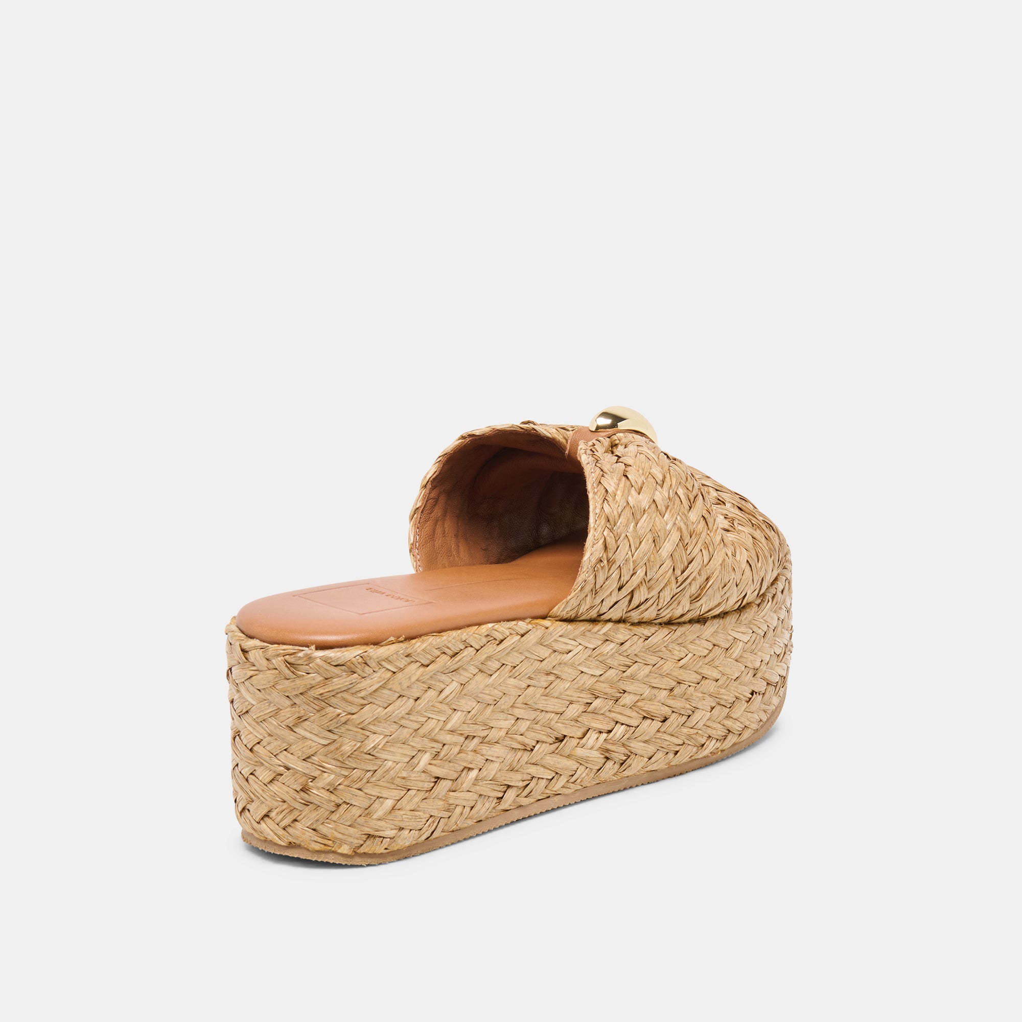BARRIO WEDGES NATURAL RAFFIA - view 3