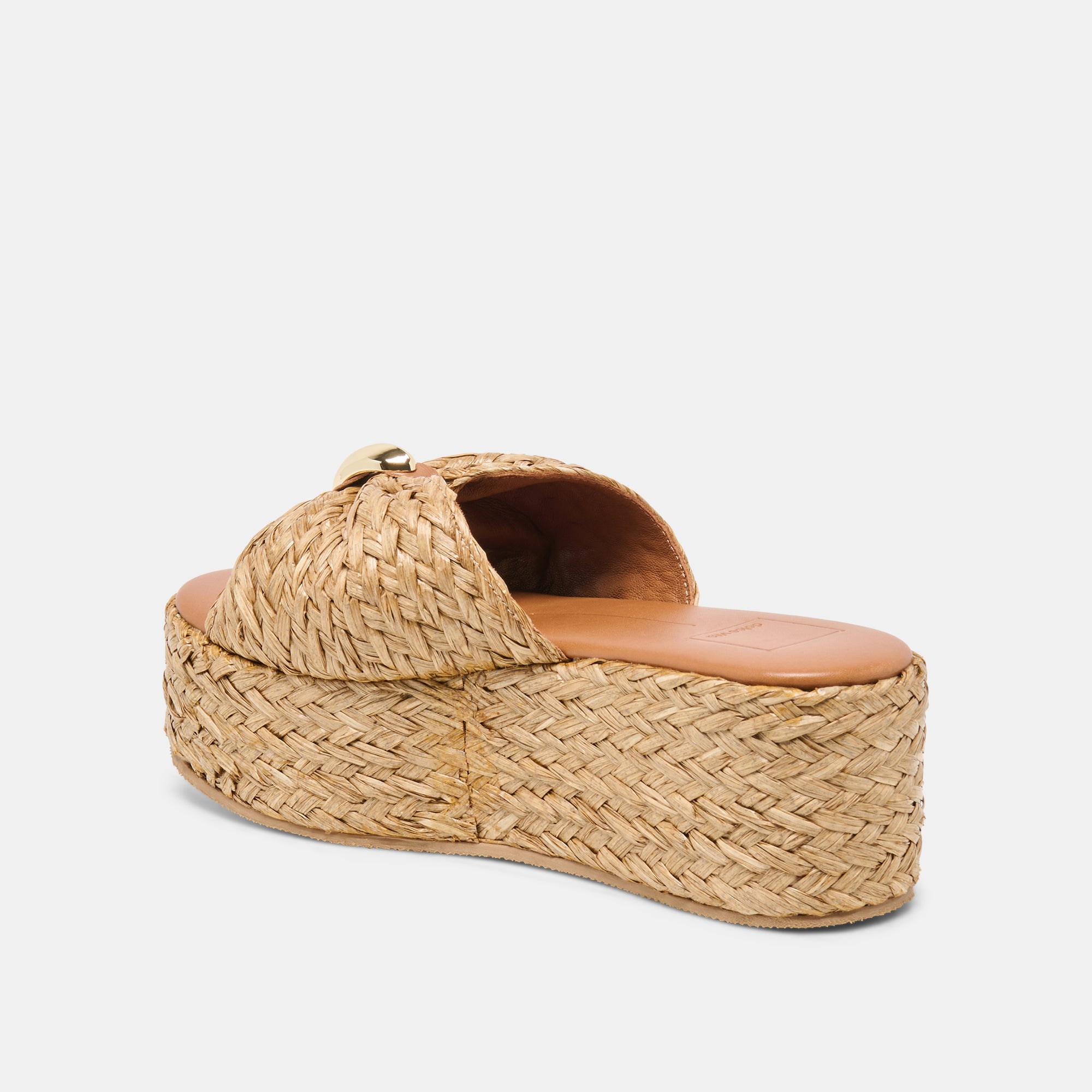 BARRIO WEDGES NATURAL RAFFIA - view 5