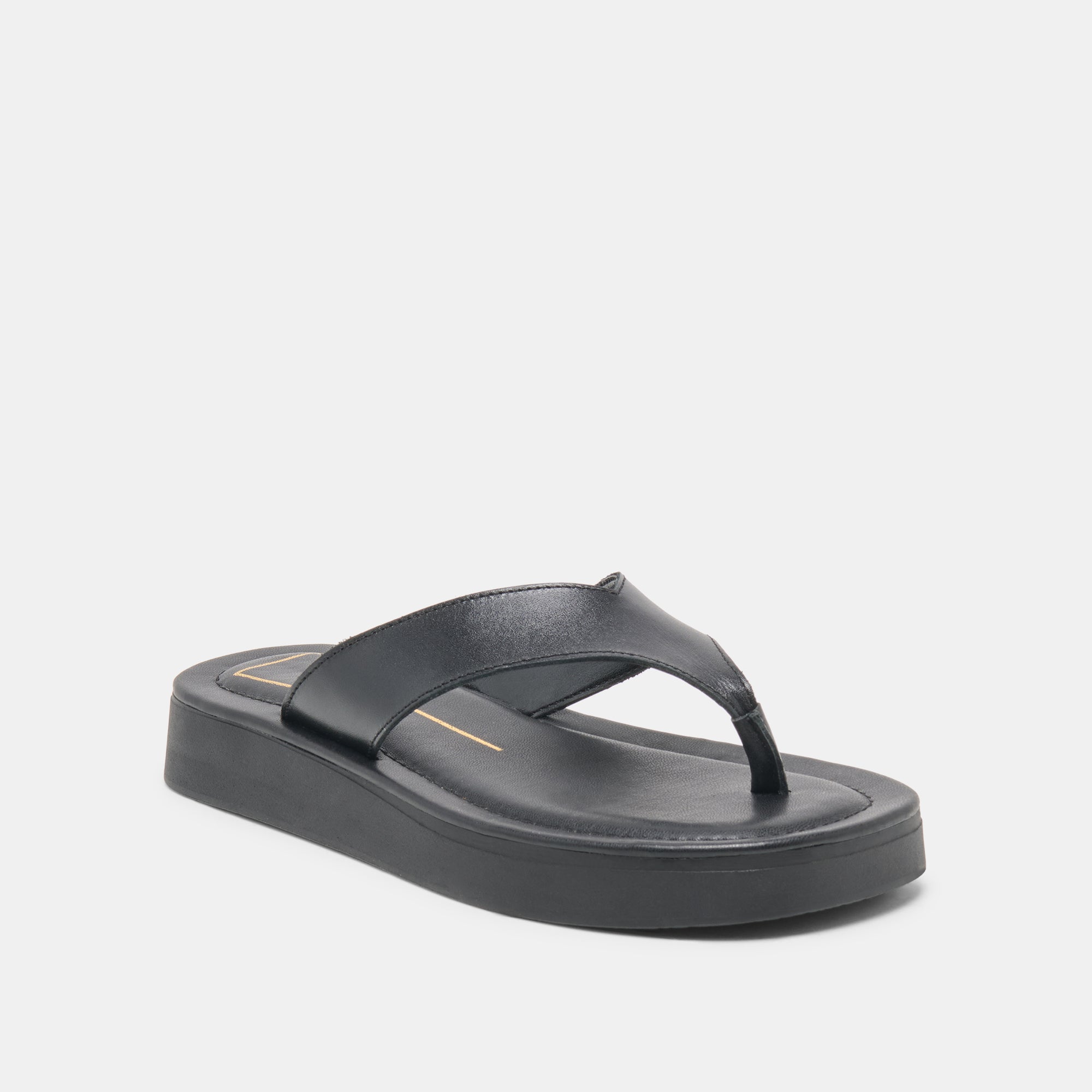 BLAYZE SANDALS BLACK LEATHER - view 2