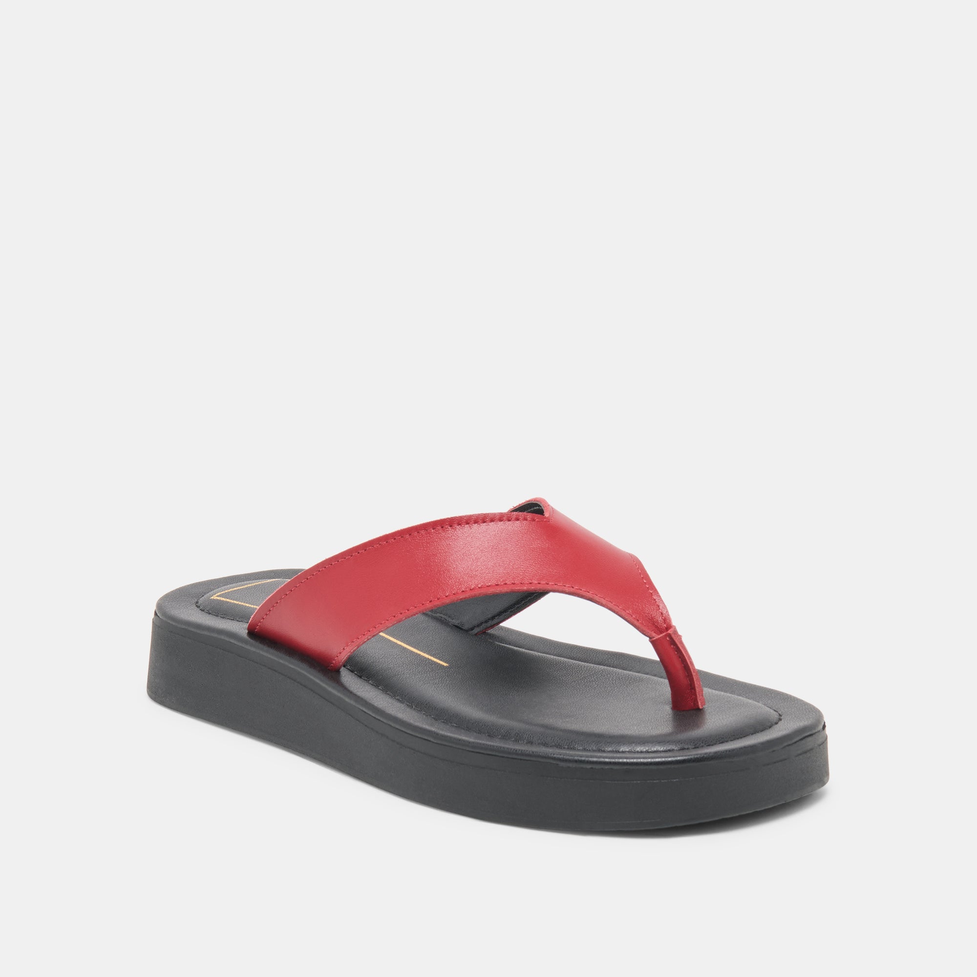 BLAYZE SANDALS RED LEATHER - view 2