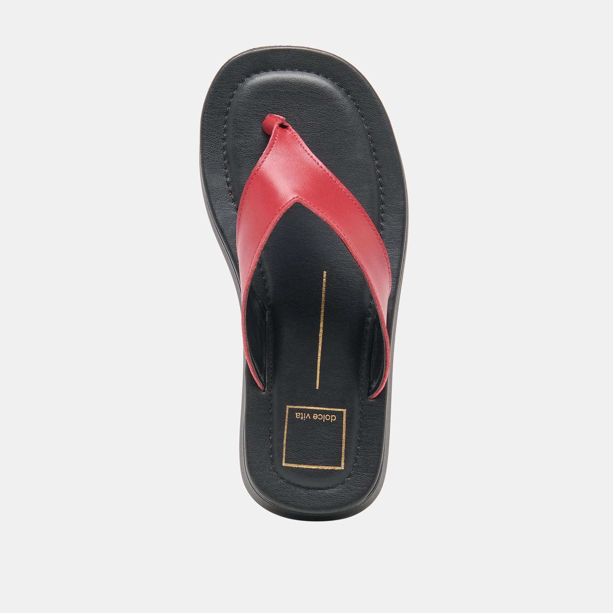 BLAYZE SANDALS RED LEATHER - view 9