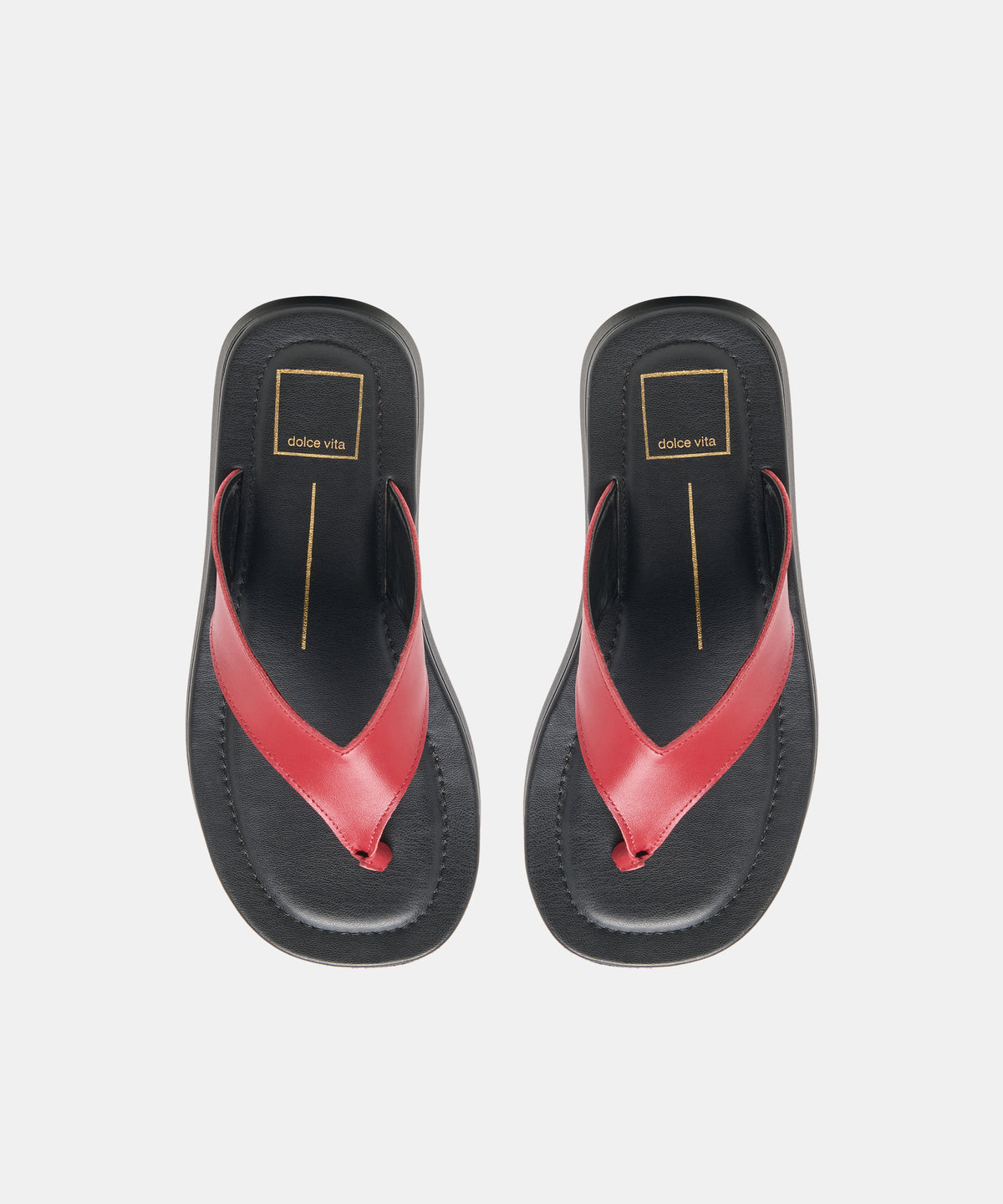BLAYZE SANDALS RED LEATHER - view 3