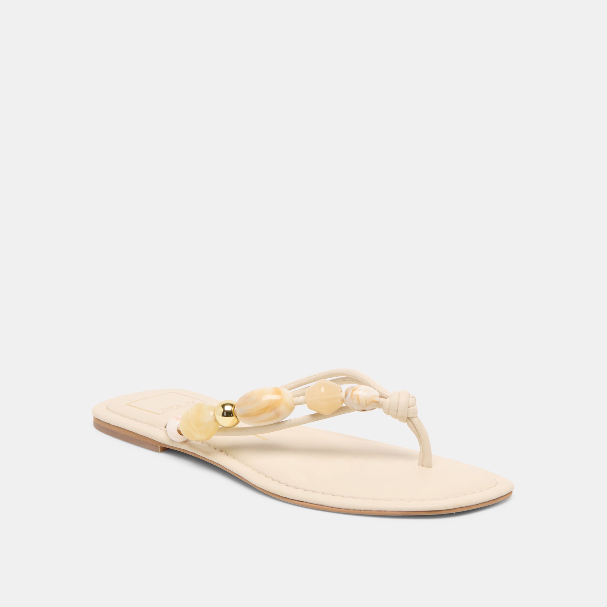 CELY SANDALS IVORY LEATHER