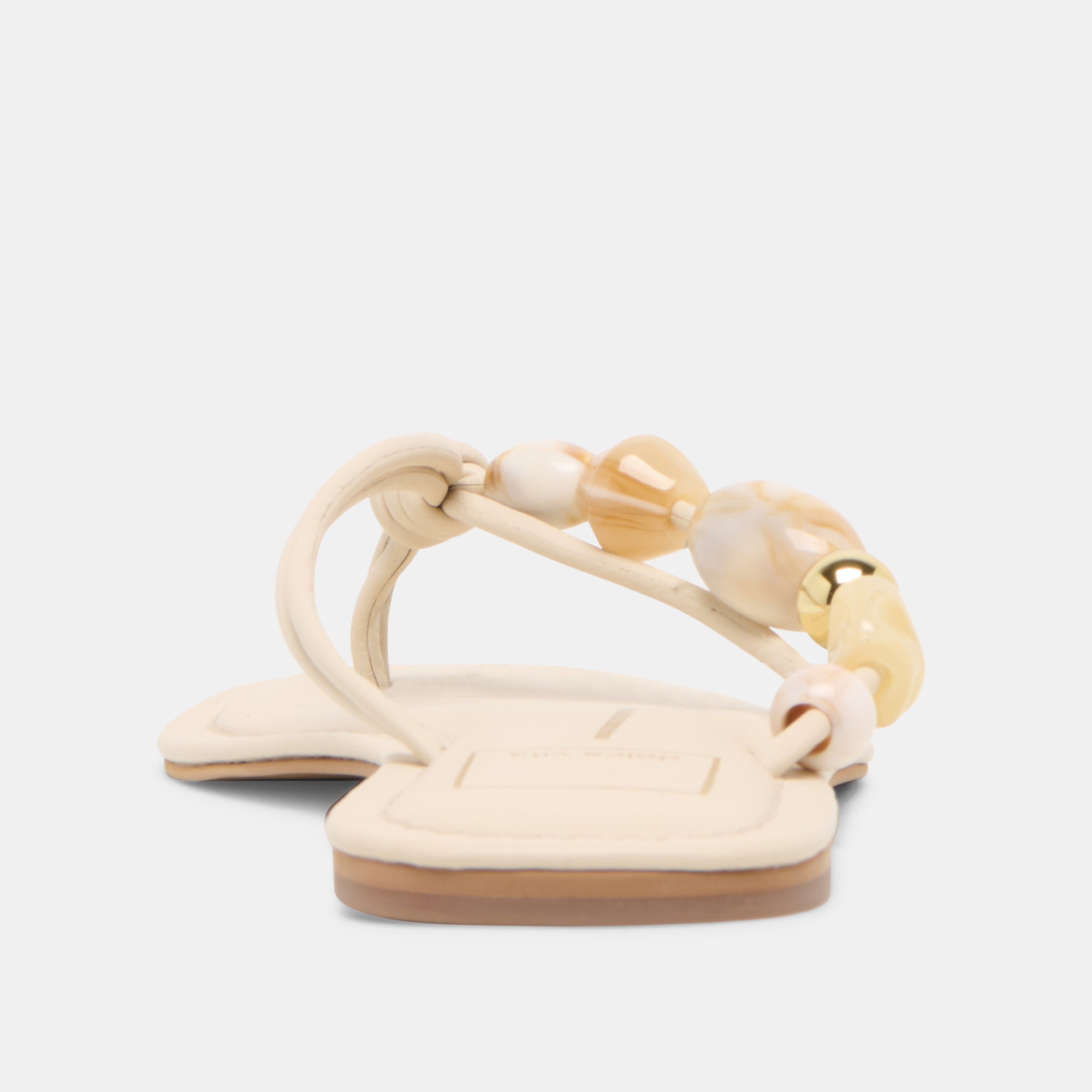 CELY SANDALS IVORY LEATHER