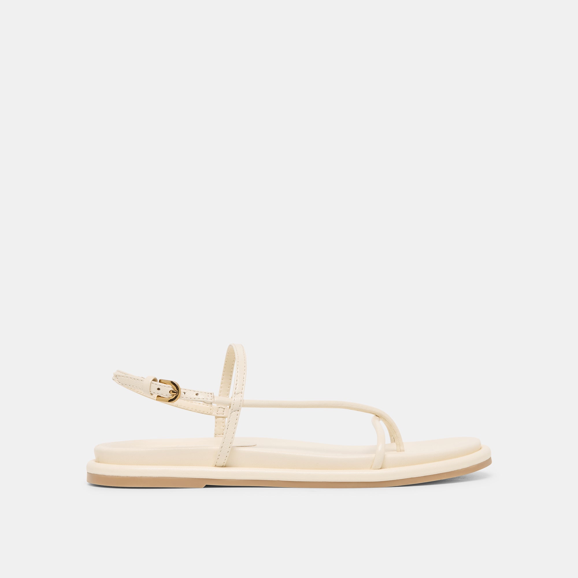 DOM SANDALS OFF WHITE LEATHER