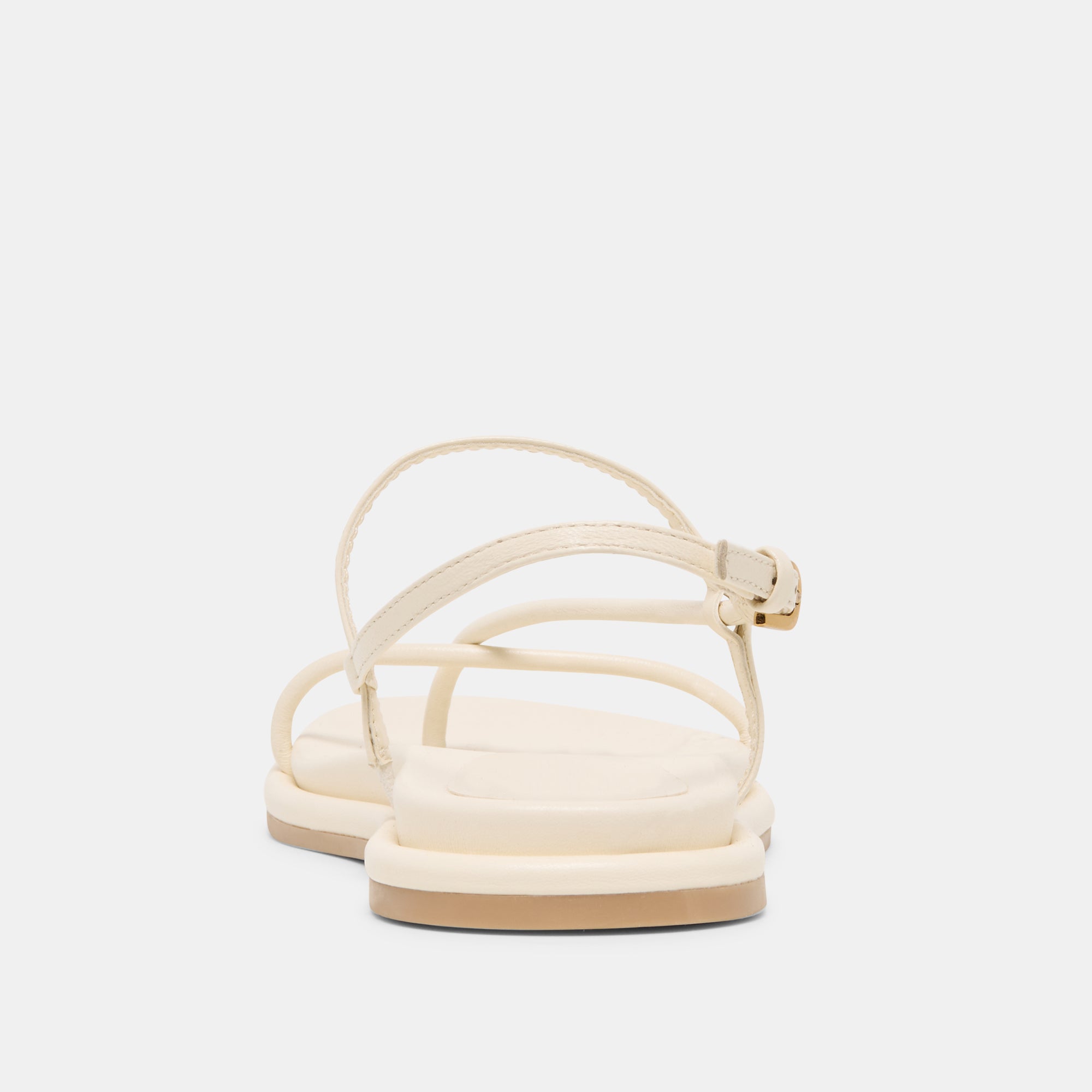 DOM SANDALS OFF WHITE LEATHER