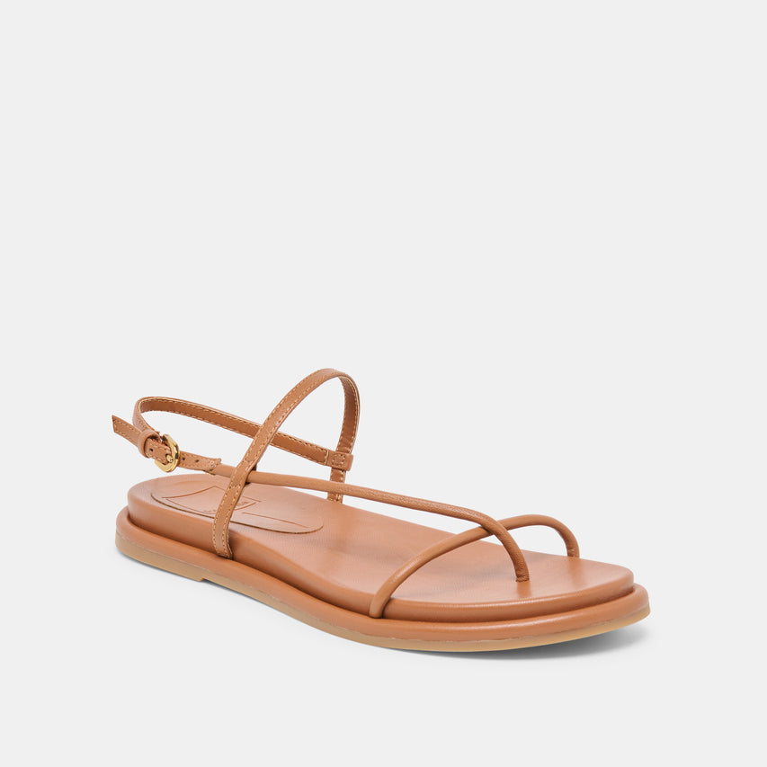 DOM SANDALS SADDLE LEATHER