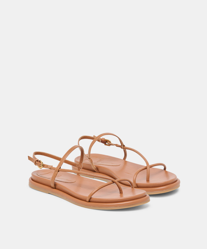 DOM SANDALS SADDLE LEATHER