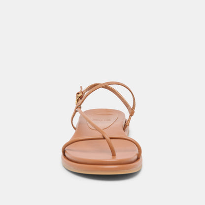 DOM SANDALS SADDLE LEATHER