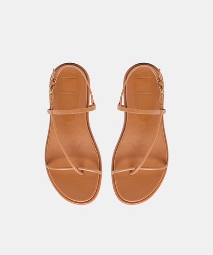 DOM SANDALS SADDLE LEATHER