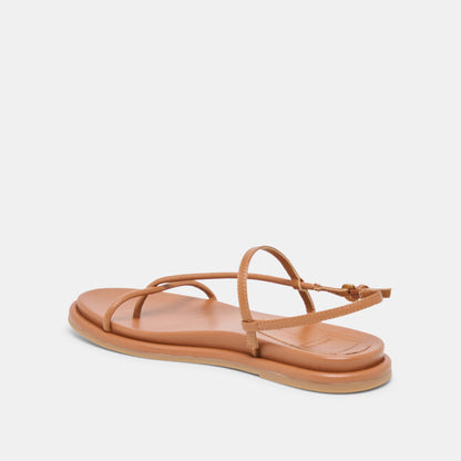DOM SANDALS SADDLE LEATHER