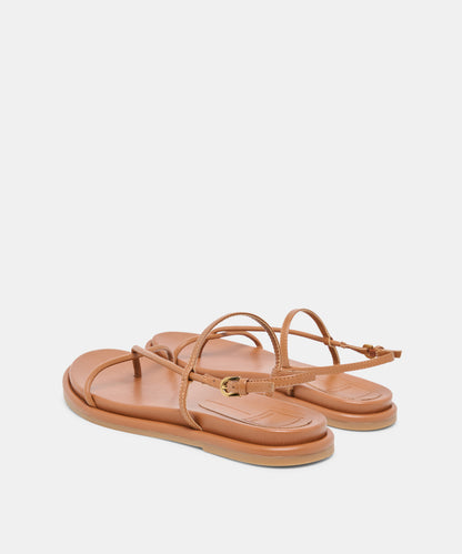 DOM SANDALS SADDLE LEATHER
