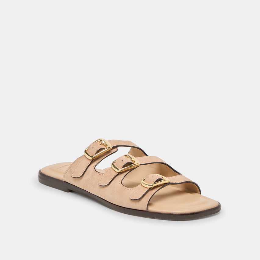 FIN SANDALS BAMBOO SUEDE