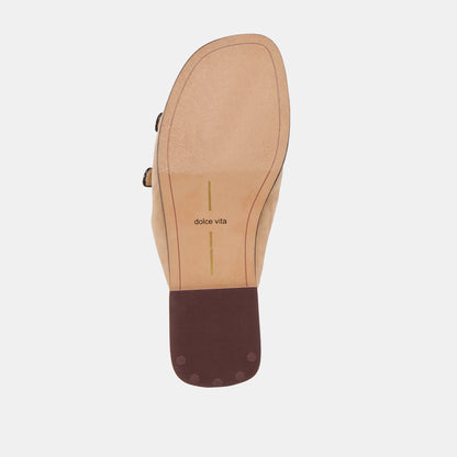FIN SANDALS BAMBOO SUEDE