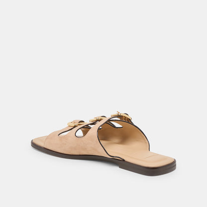 FIN SANDALS BAMBOO SUEDE