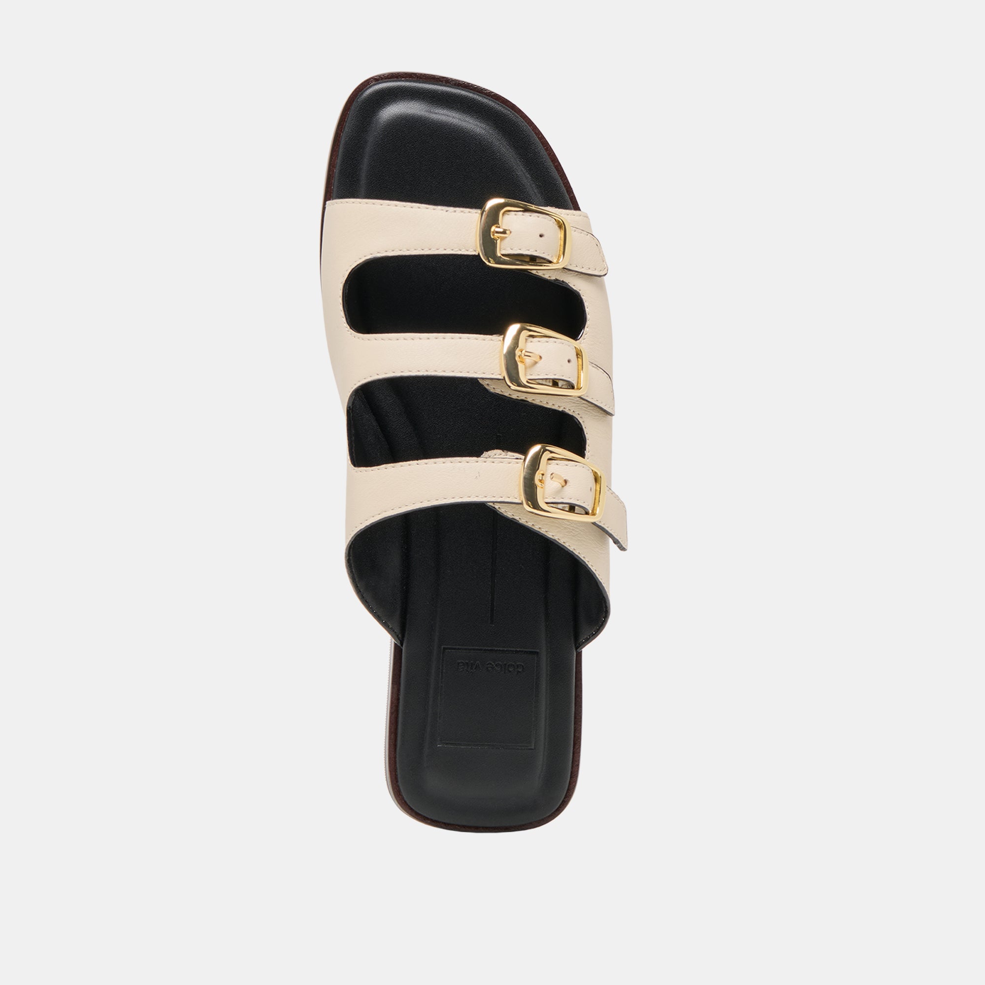 FIN SANDALS BONE LEATHER