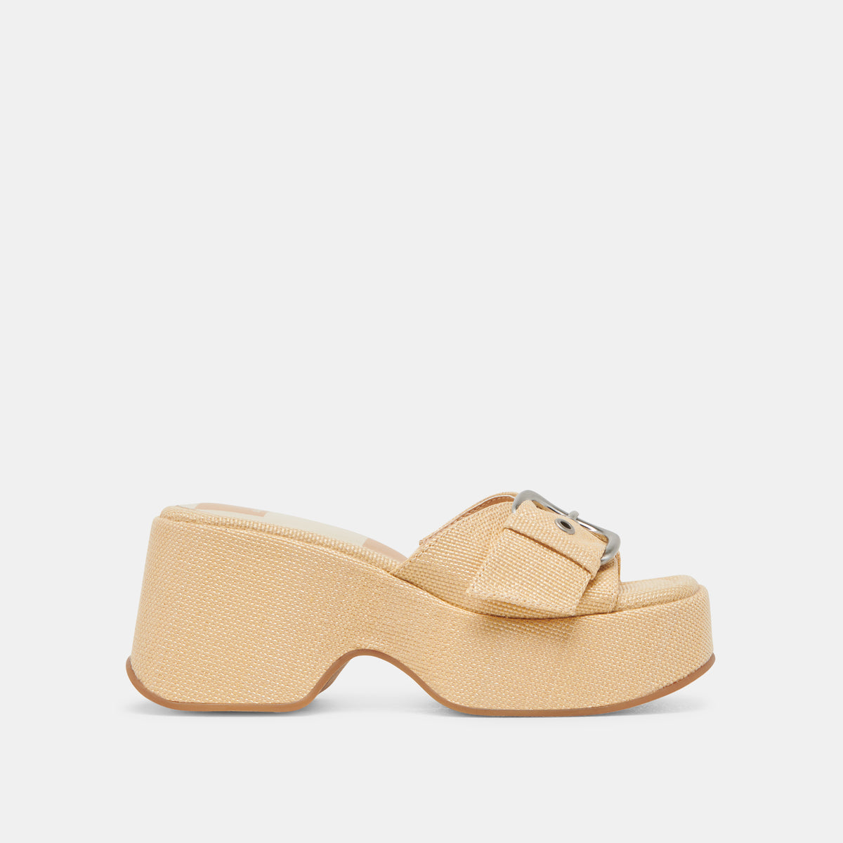 GISEL HEELS LT WOVEN RAFFIA