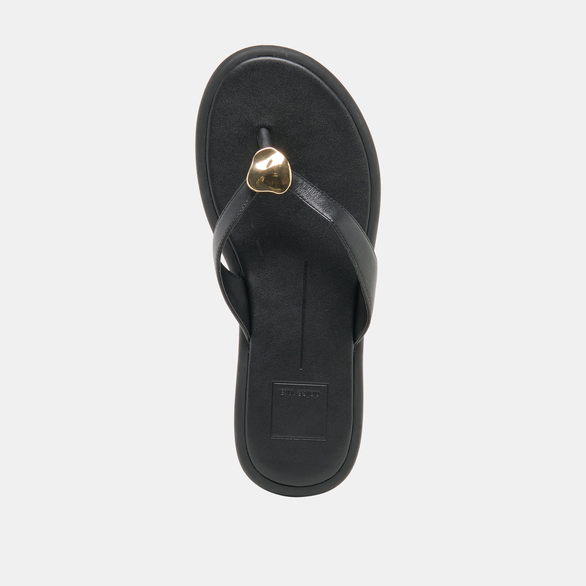JAINA SANDALS BLACK LEATHER
