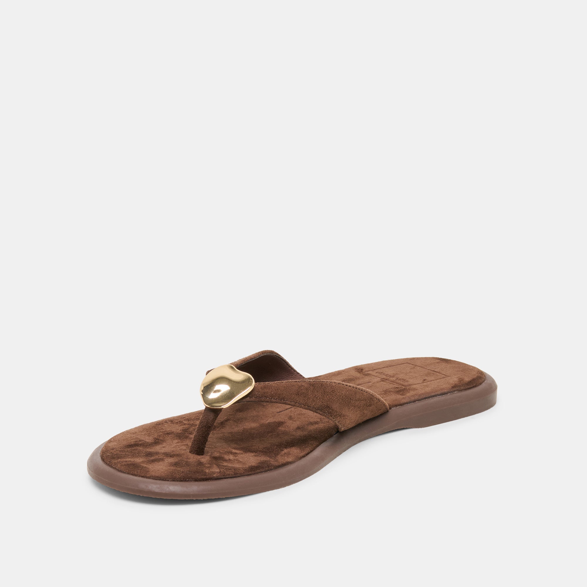 JAINA SANDALS DK BROWN SUEDE