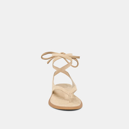 JAYDEN SANDALS ALMOND SUEDE