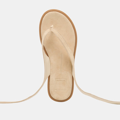 JAYDEN SANDALS ALMOND SUEDE