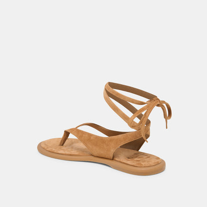 JAYDEN SANDALS TEAK SUEDE