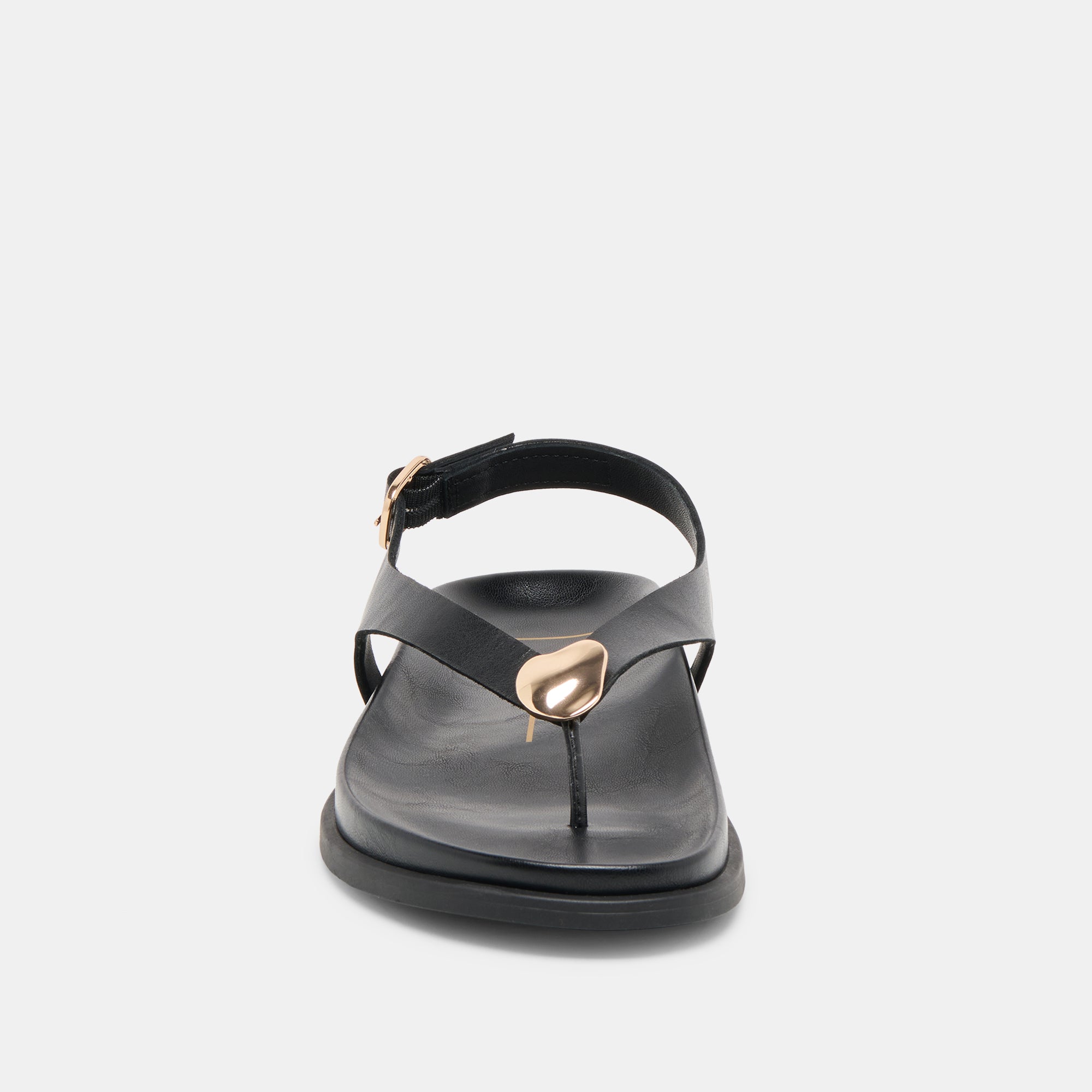 JONY SANDALS BLACK LEATHER