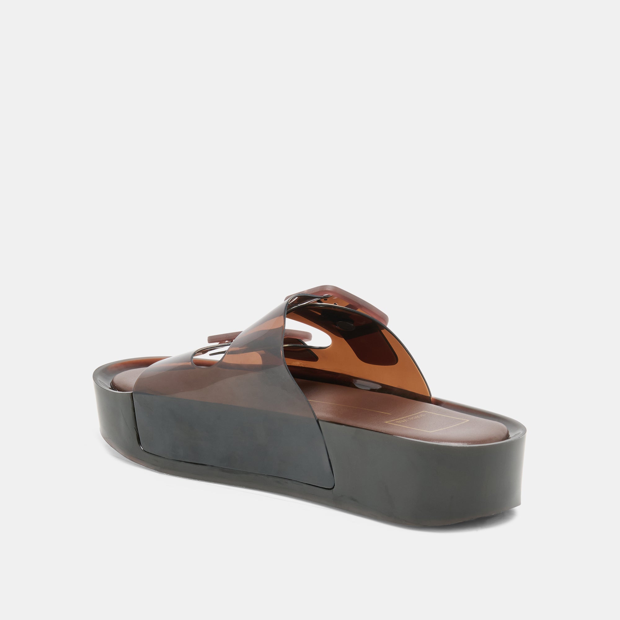 JULIO X SANDALS CHOCOLATE VINYL - view 5