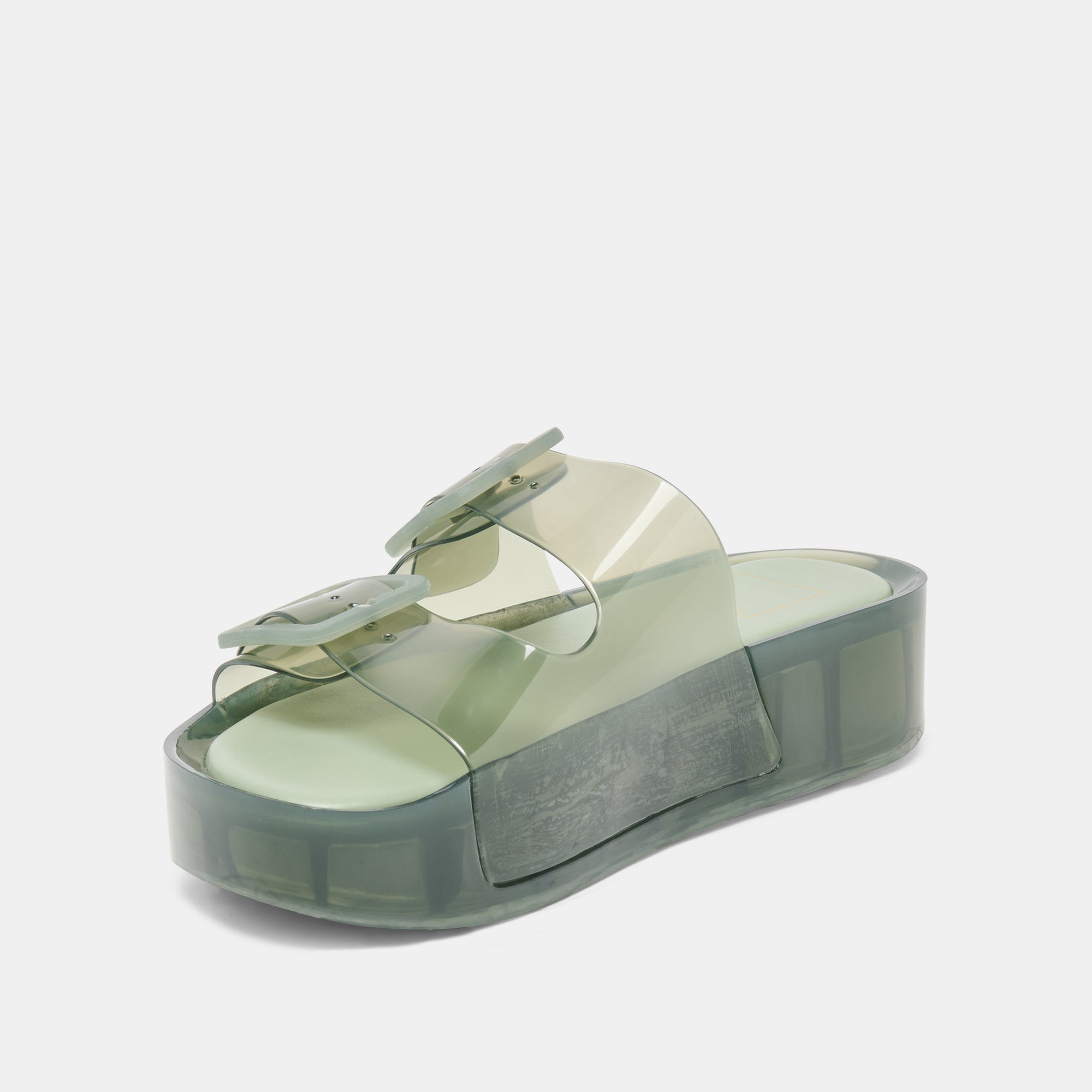 JULIO X SANDALS OLIVE VINYL - view 4