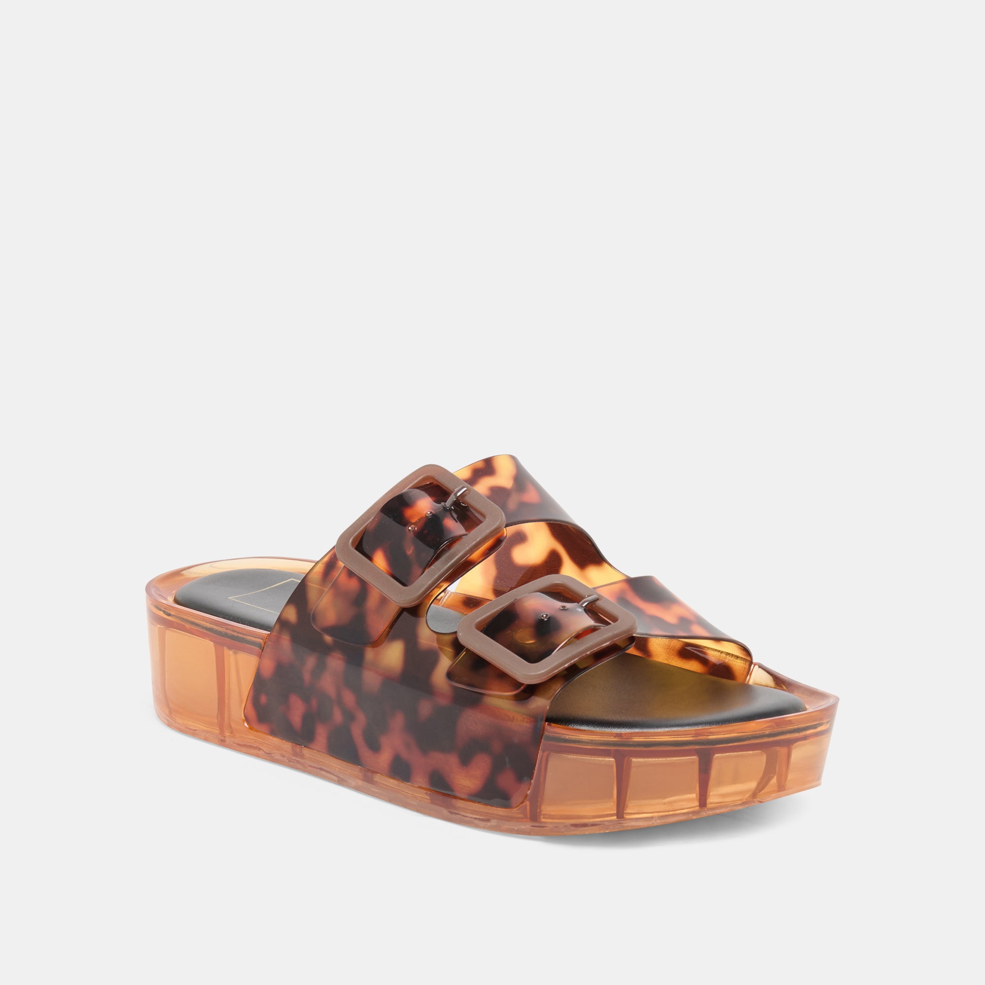 JULIO X SANDALS TORTOISE VINYL - view 2