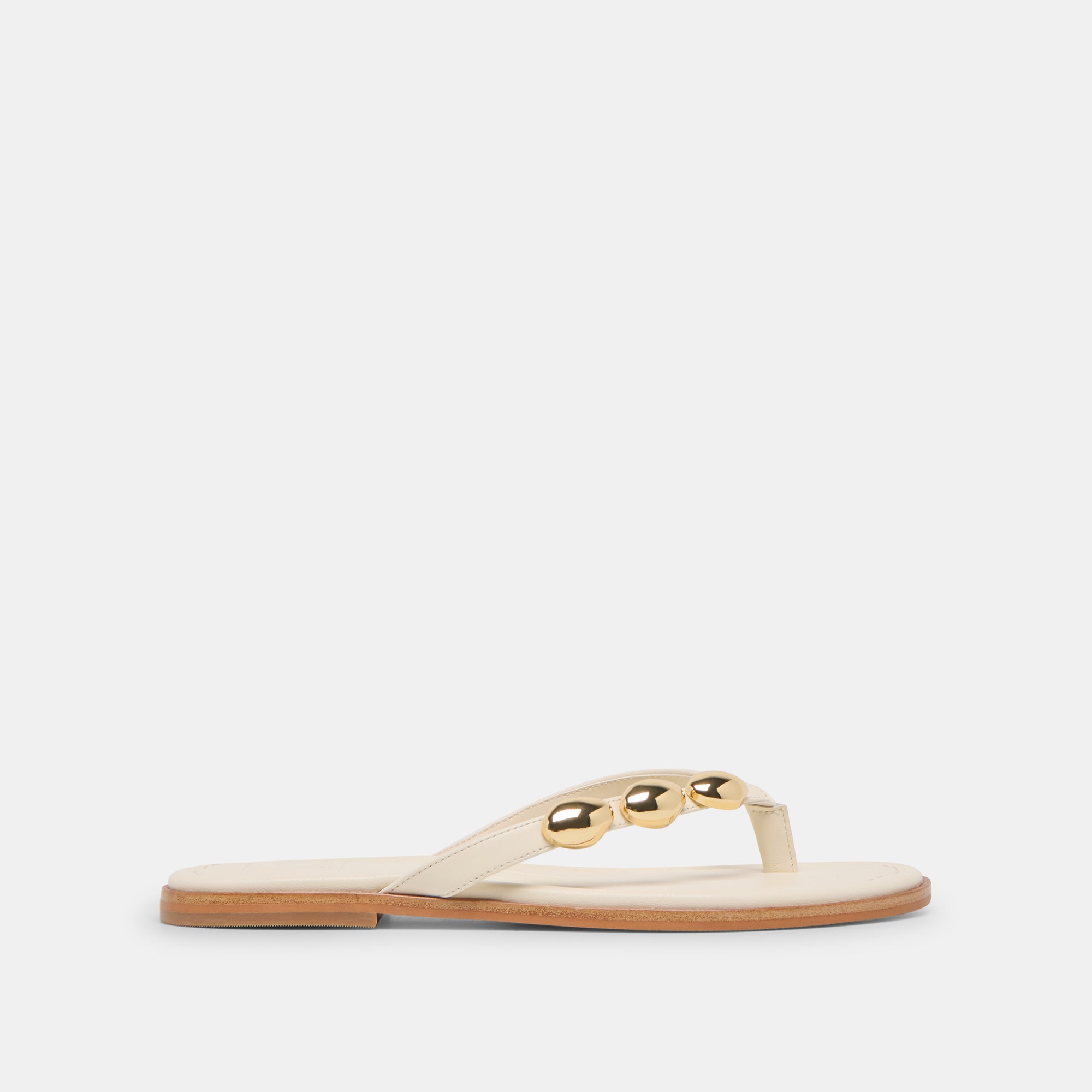 Juny Off White Leather Sandals | Dolce Vita