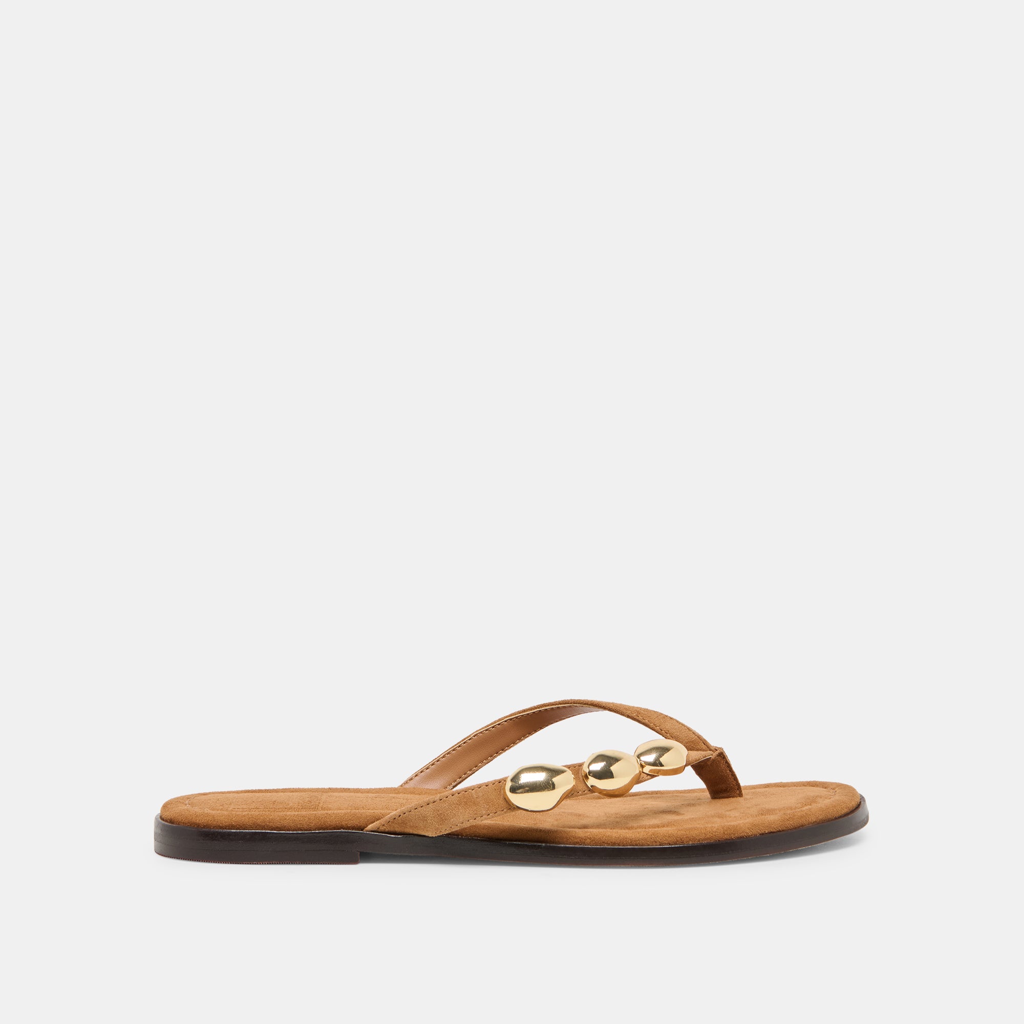 Juny Teak Suede Sandals | Dolce Vita