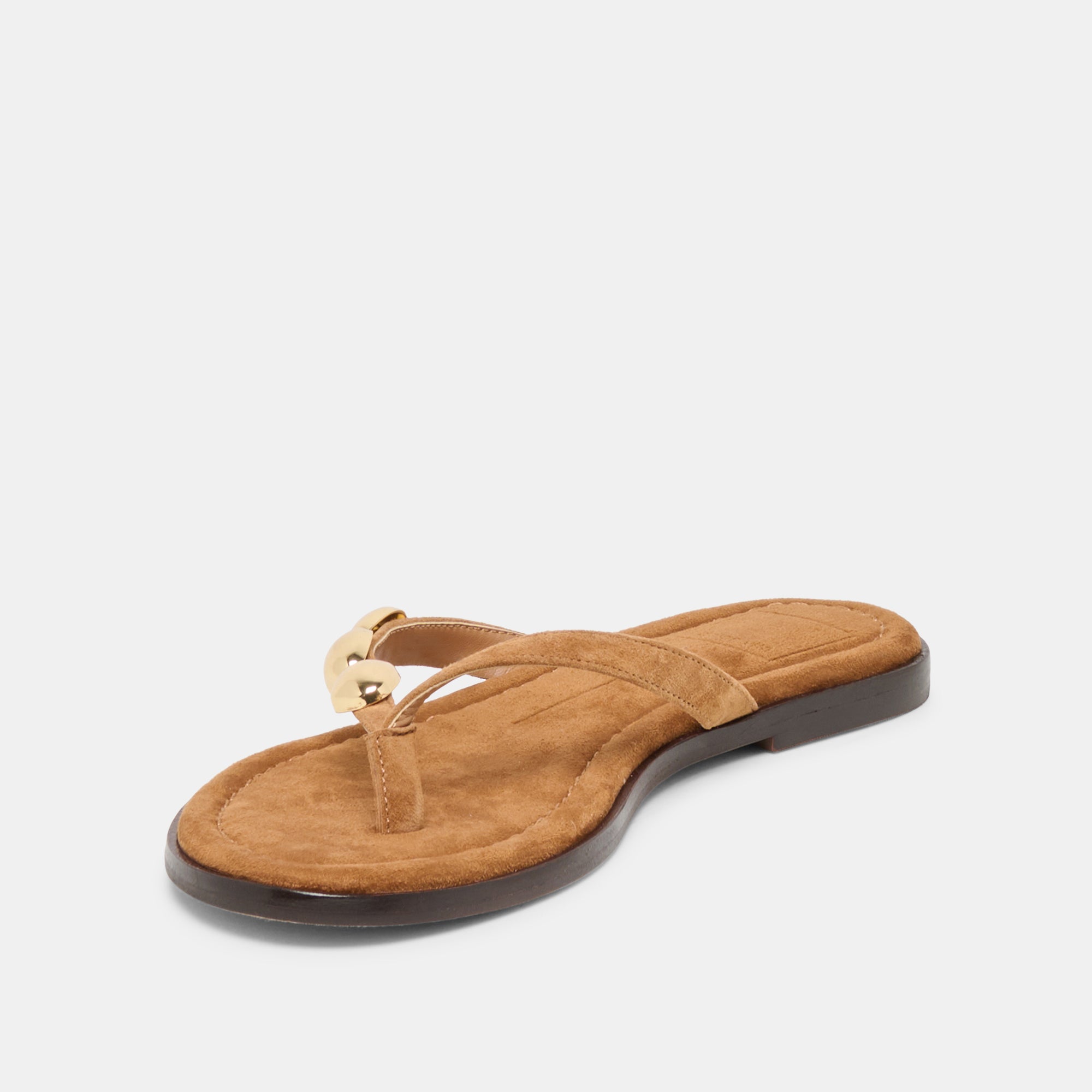 JUNY SANDALS TEAK SUEDE
