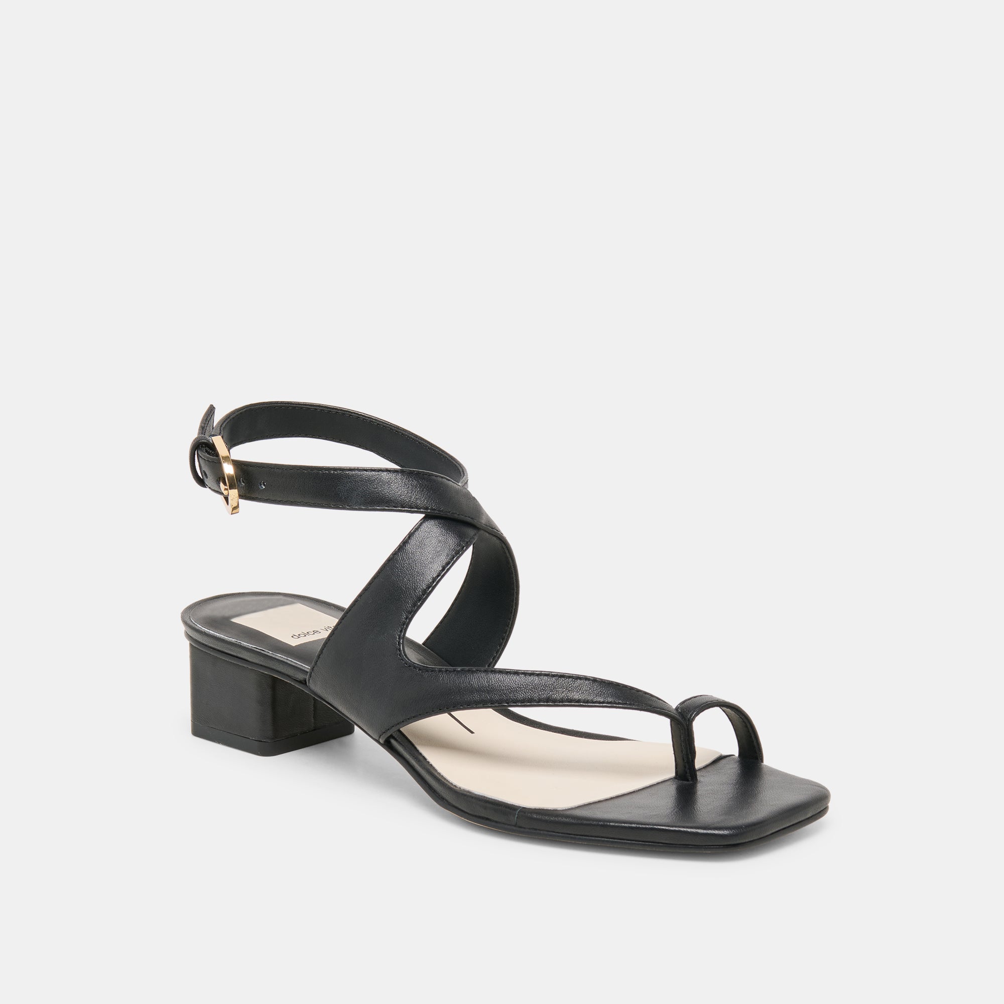 KAMEO HEELS BLACK LEATHER - view 2