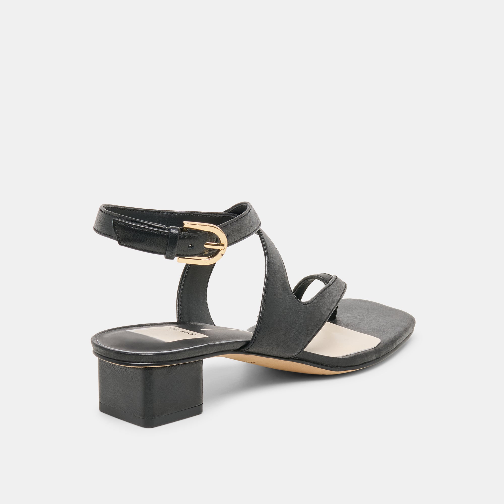 KAMEO HEELS BLACK LEATHER - view 3