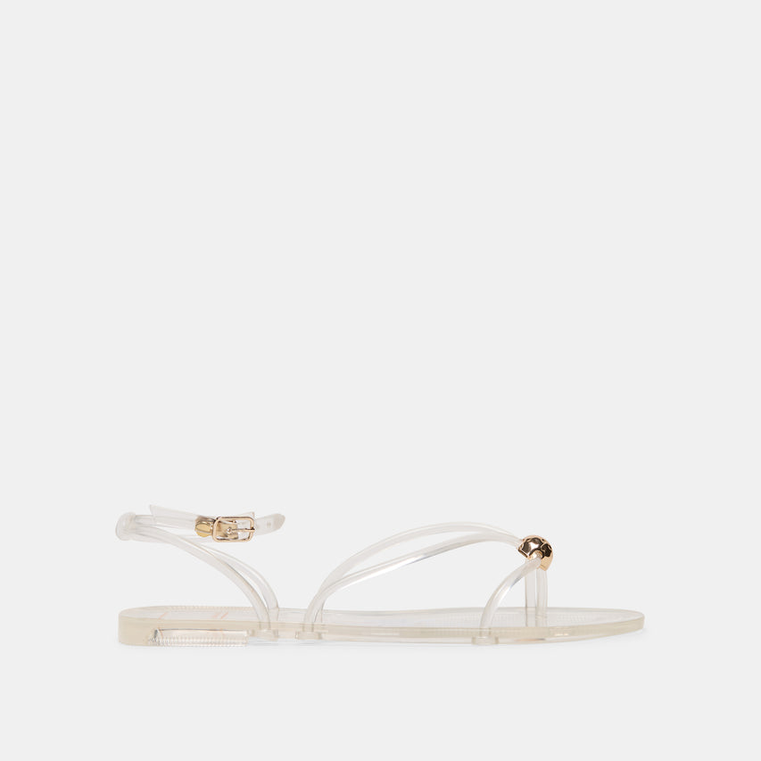 Kenley Vinyl Crystal Jelly Sandals | Dolce Vita