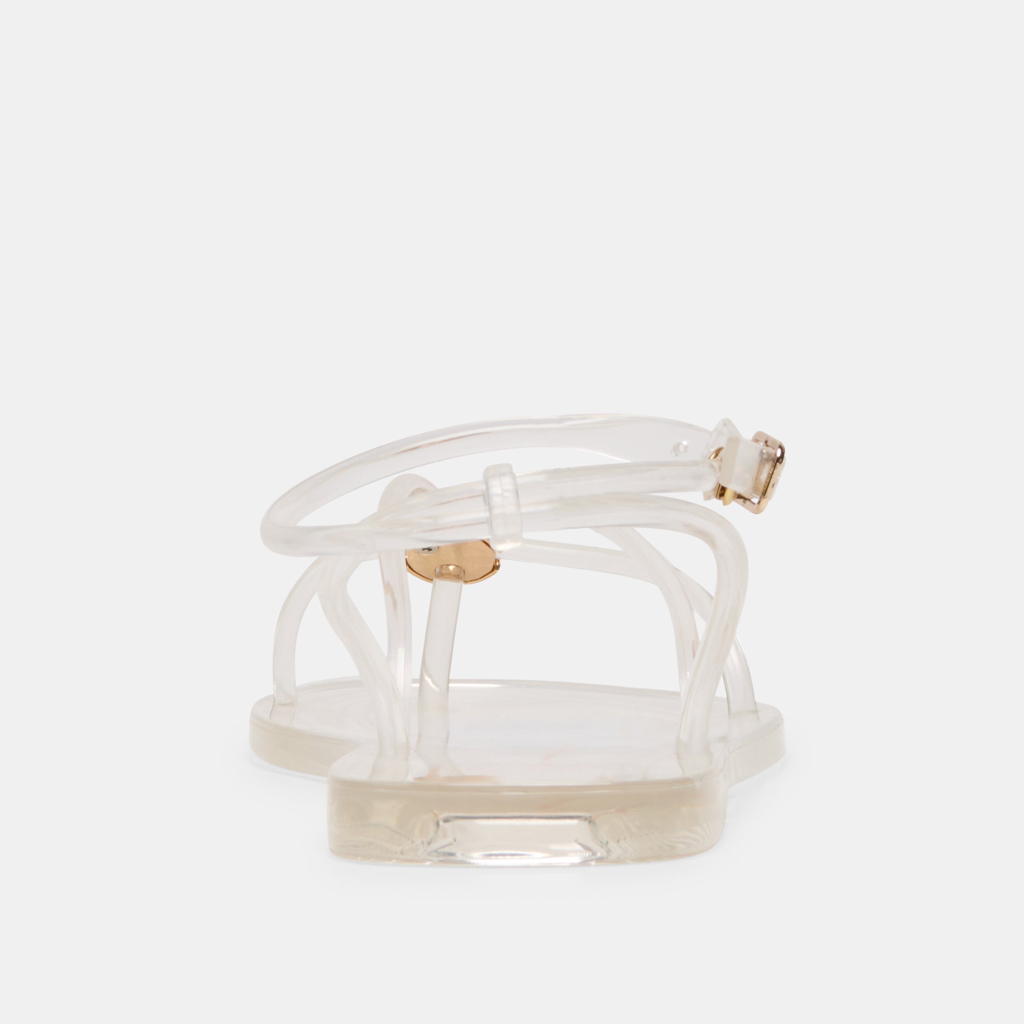 KENLEY VINYL SANDALS CRYSTAL JELLY