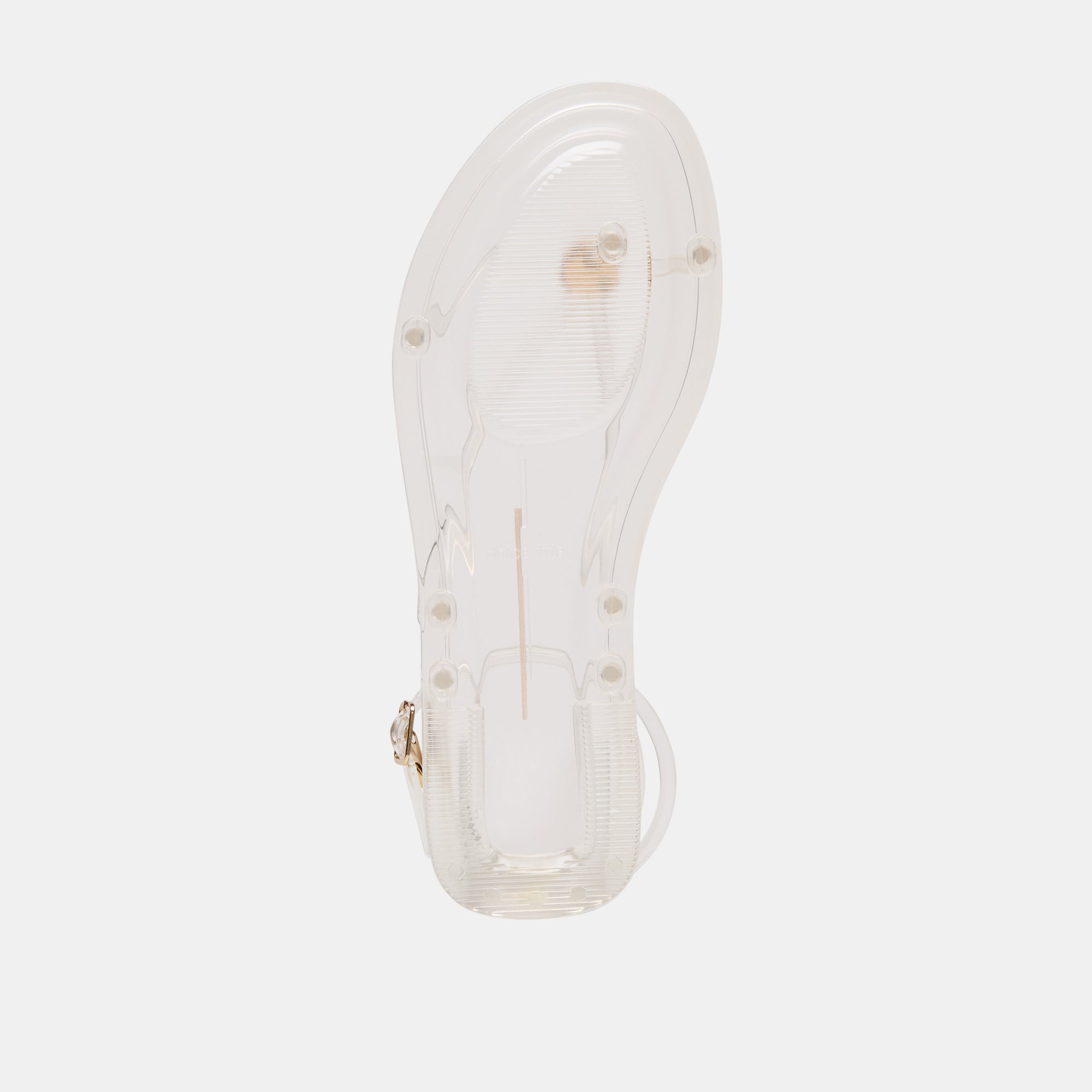KENLEY VINYL SANDALS CRYSTAL JELLY