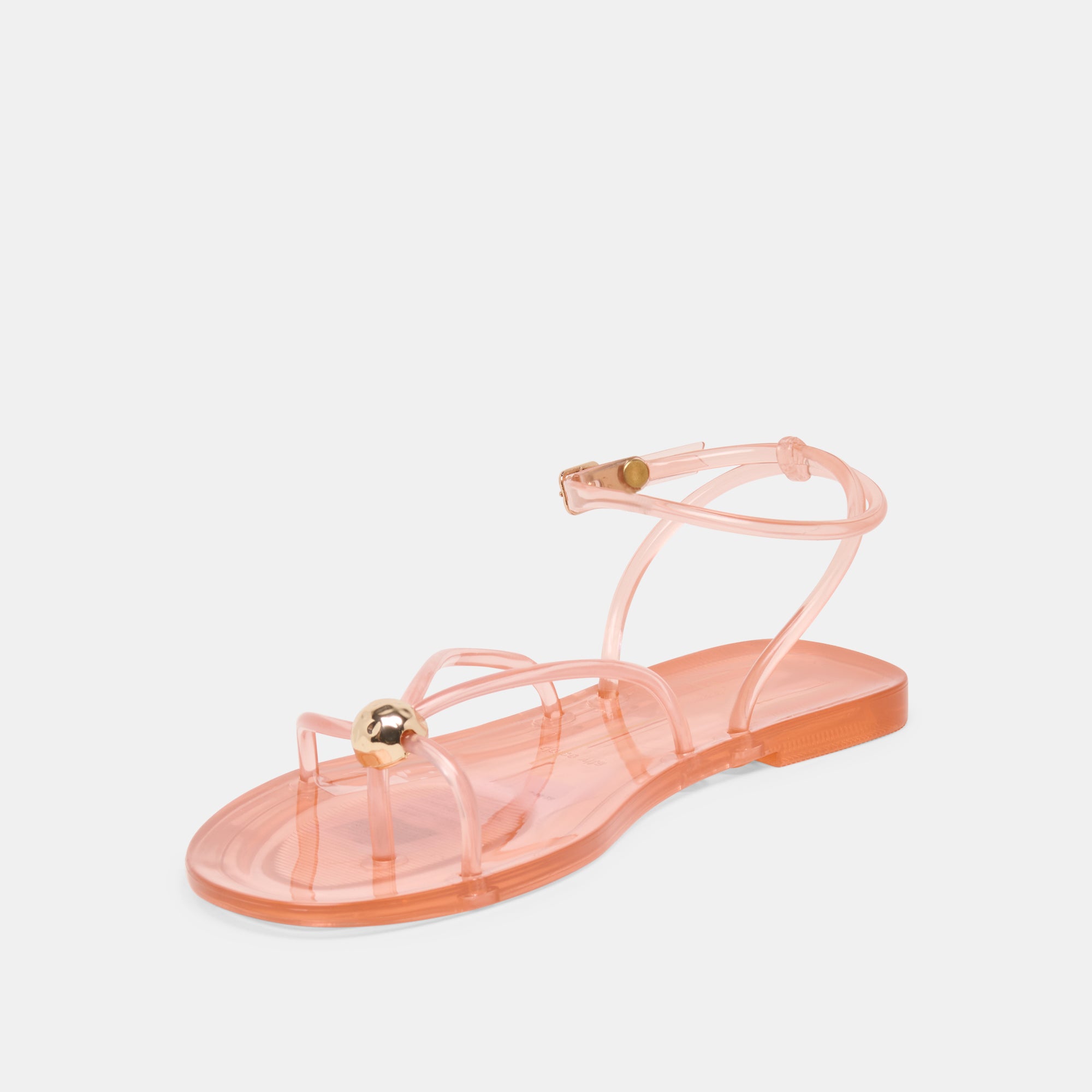 KENLEY VINYL SANDALS ROSE JELLY