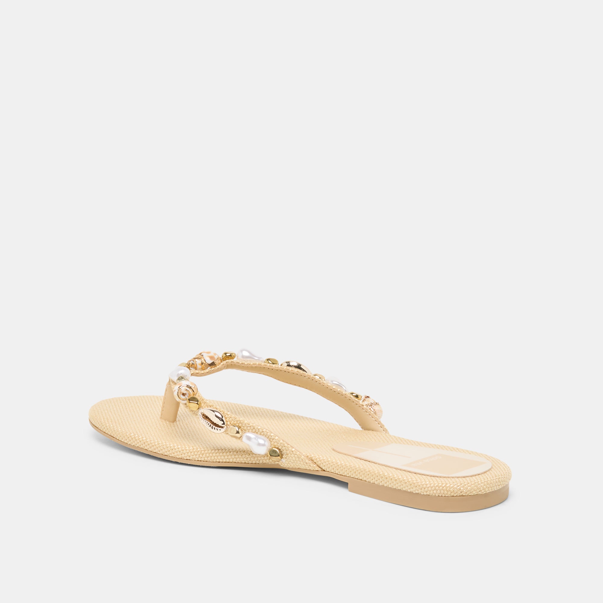 KYSHA SANDALS LT NATURAL RAFFIA - view 7