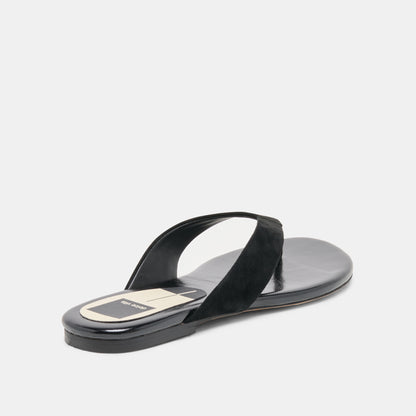 LINNET SANDALS ONYX SUEDE
