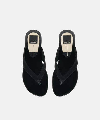 LINNET SANDALS ONYX SUEDE