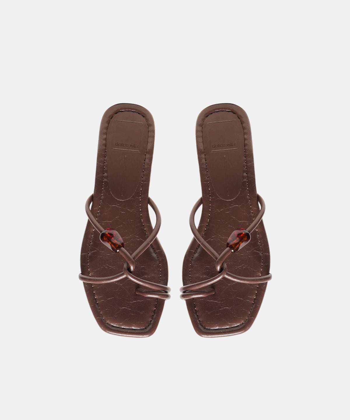 LOUIZ SANDALS DK COFFEE STELLA - view 3