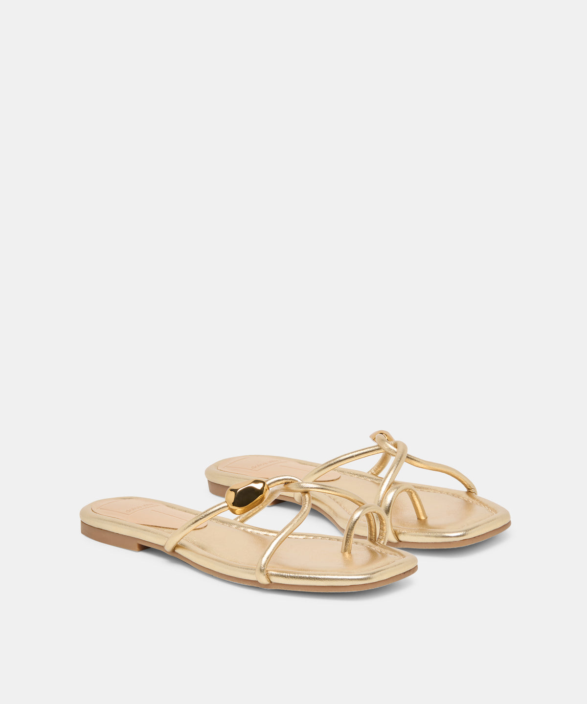 LOUIZ SANDALS GOLD STELLA - view 2